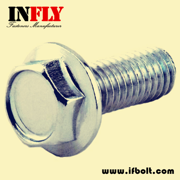 Hex Flange Bolt- DIN6921 - Hexagon head with flange machine screw