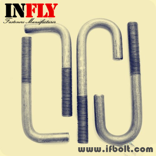 Hook bolts|J-bolts L-bolt in carbon steel Class.4.8-8.8