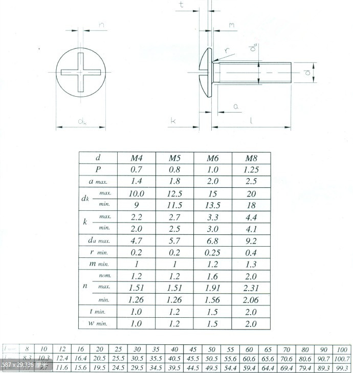 瓦楞螺栓标准法标NFE25129
